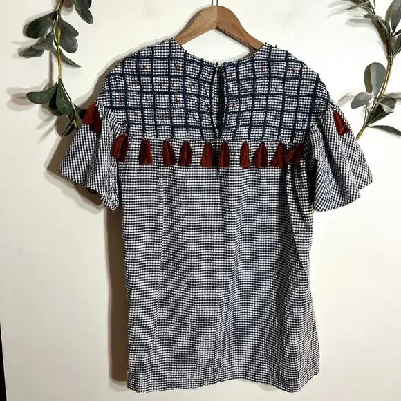 Zara Seersucker Dress LAST CALL - Picture 4 of 4